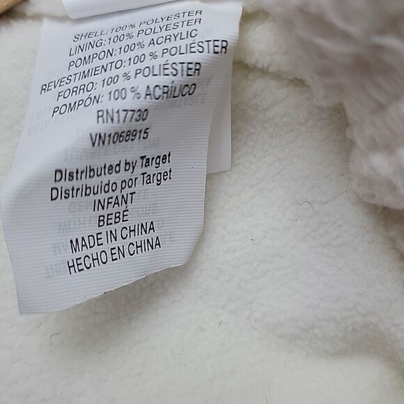 Kids size plush winter animal hat - Picture 6 of 7